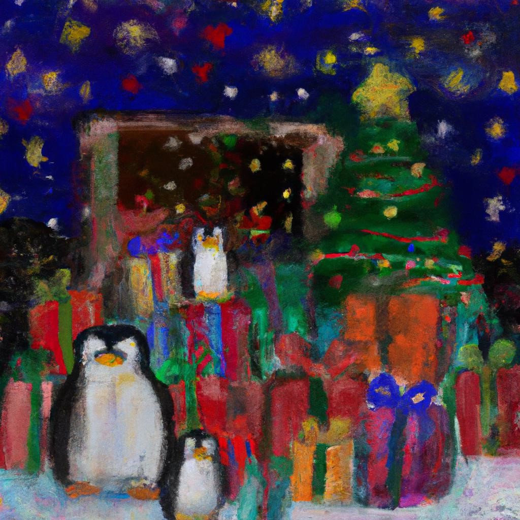 Penguins and Presents (AI Christmas&nbsp;Song)