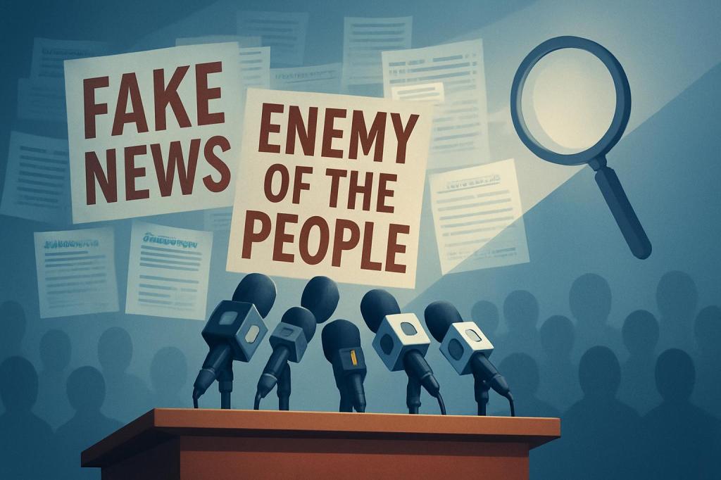 “Fake News” or Fair Critique? Trump’s Press Attacks, Defamation Suits, and the First&nbsp;Amendment