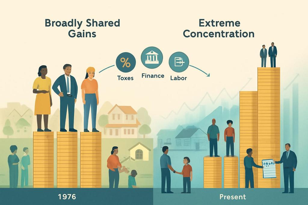From Shared Prosperity to Concentrated Wealth: U.S. Inequality Since&nbsp;1976